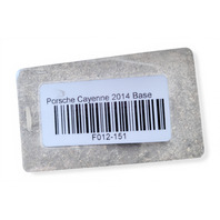 2011-2014 Porsche Cayenne 958 Rear Bumper Mount Bracket Beam Right, 958-505-394-00, F012, OEM, 2011, 2012, 2013, 2014