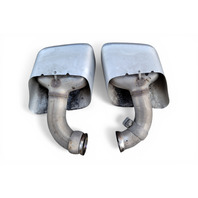 2011-2018 Porsche Cayenne 958 3.6L Rear Left/Right Exhaust Muffler Tip, 958-111-251-40, F012, OEM, 2011, 2012, 2013, 2014, 2015, 2016, 2017, 2018