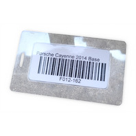 2005-2018 Porsche Cayenne 958 A/C Air Conditioner Compressor & Pulley, 958-126-012-01, F012, OEM, 2005, 2006, 2007, 2008, 2009, 2010, 2011, 2012, 2013, 2014, 2015, 2016, 2017, 2018