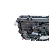 2011-2018 Porsche Cayenne 958 Cooling Radiator, Fan with Shroud, 958-121-203, F012, OEM, 2011, 2012, 2013, 2014, 2015, 2016, 2017, 2018