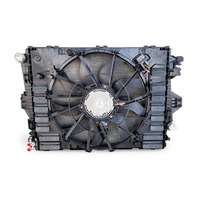 2011-2018 Porsche Cayenne 958 Cooling Radiator, Fan with Shroud, 958-121-203, F012, OEM, 2011, 2012, 2013, 2014, 2015, 2016, 2017, 2018