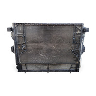 2011-2018 Porsche Cayenne 958 Cooling Radiator, Fan with Shroud, 958-121-203, F012, OEM, 2011, 2012, 2013, 2014, 2015, 2016, 2017, 2018