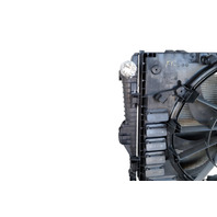 2011-2018 Porsche Cayenne 958 Cooling Radiator, Fan with Shroud, 958-121-203, F012, OEM, 2011, 2012, 2013, 2014, 2015, 2016, 2017, 2018