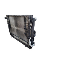 2011-2018 Porsche Cayenne 958 Cooling Radiator, Fan with Shroud, 958-121-203, F012, OEM, 2011, 2012, 2013, 2014, 2015, 2016, 2017, 2018