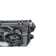 2011-2018 Porsche Cayenne 958 Cooling Radiator, Fan with Shroud, 958-121-203, F012, OEM, 2011, 2012, 2013, 2014, 2015, 2016, 2017, 2018