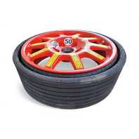 2011-2018 Porsche Cayenne 958 Spare Tire Wheel Donut Disc Rim 195/75/R18, 958-362-050-02, F012, OEM, 2011, 2012, 2013, 2014, 2015, 2016, 2017, 2018