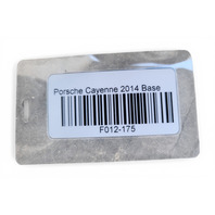 2011-2018 Porsche Cayenne 958 3.6L Front Differential Axle Carrier, 958-349-011-32, F012, OEM, 2011, 2012, 2013, 2014, 2015, 2016, 2017, 2018