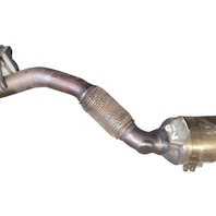 2011-2018 Porsche Cayenne 958 Rear Exhaust Pipe, 958-113-022-EX, F012, OEM, 2011, 2012, 2013, 2014, 2015, 2016, 2017, 2018