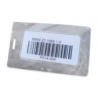 1996-2002 BMW Z3 Soft Top Roof w/Window Black, 5434-8-411-534, F014, OEM, 1996, 1997, 1998, 1999, 2000, 2001, 2002