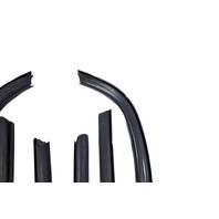 1996-2002 BMW Z3 E36 Roadster Convertible Top Window Weatherstrip Seal Set 6PC, F014, OEM, 1996, 1997, 1998, 1999, 2000, 2001, 2002