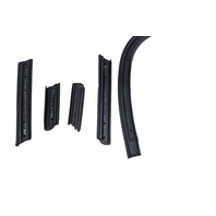 1996-2002 BMW Z3 E36 Roadster Convertible Top Window Weatherstrip Seal Set 6PC, F014, OEM, 1996, 1997, 1998, 1999, 2000, 2001, 2002