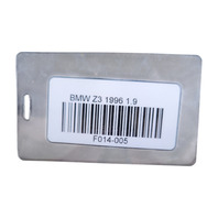 1996-1998 BMW Z3 Right Rocker Panel Molding Side Skirt Blue, 41-21-8-398-650, F014, OEM, 1996, 1997, 1998