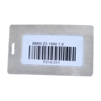 1996-2002 BMW Z3 Power Steering Oil Cooler w/Pipes 32-41-1-093-638, F014, OEM, 1996, 1997, 1998, 1999, 2000, 2001, 2002