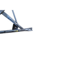 1996-2002 BMW Z3 Front Suspension X-Brace Crossmember Reinforcement, 51-71-8-410-212, F014, OEM, 1996, 1997, 1998, 1999, 2000, 2001, 2002