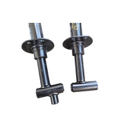 1996-2002 BMW Z3 Front Right/Left Bumper Reinforcement Bracket Mount Set, 51-11-8-399-202, F014, OEM, 1996, 1997, 1998, 1999, 2000, 2001, 2002