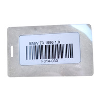 1996-2002 BMW Z3 Front Right/Left Bumper Reinforcement Bracket Mount Set, 51-11-8-399-202, F014, OEM, 1996, 1997, 1998, 1999, 2000, 2001, 2002