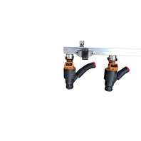 1996-1998 BMW Z3 Air Assist Fuel Gas Injector w/ Rail 13-53-1-743-393, F014, OEM, 1996, 1997, 1998