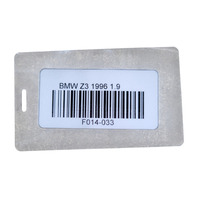 1996-1998 BMW Z3 Air Assist Fuel Gas Injector w/ Rail 13-53-1-743-393, F014, OEM, 1996, 1997, 1998