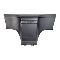 1996-2002 BMW Z3 Rear Center Console Storage Stowage Compartment Cover Box Black, 51-16-8-399-285, F014, OEM, 1996, 1997, 1998, 1999, 2000