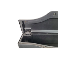 1996-2002 BMW Z3 Rear Center Console Storage Stowage Compartment Cover Box Black, 51-16-8-399-285, F014, OEM, 1996, 1997, 1998, 1999, 2000