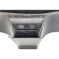 1996-2002 BMW Z3 Rear Center Console Storage Stowage Compartment Cover Box Black, 51-16-8-399-285, F014, OEM, 1996, 1997, 1998, 1999, 2000