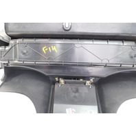 1996-2002 BMW Z3 Rear Center Console Storage Stowage Compartment Cover Box Black, 51-16-8-399-285, F014, OEM, 1996, 1997, 1998, 1999, 2000