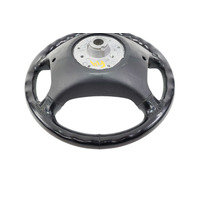 1996-1998 BMW Z3 Steering Wheel Black Leather, 32-34-1-093-354, F014, OEM, 1996, 1997, 1998