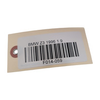 1996-1998 BMW Z3 Steering Wheel Black Leather, 32-34-1-093-354, F014, OEM, 1996, 1997, 1998