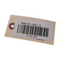 1996-1998 BMW Z3 Center Gear Transmission Shifter Assembly, 25-16-1-422-852, F014, OEM, 1996, 1997, 1998