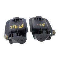 1996-2002 BMW Z3 Interior Door Handle Front Right/Left Black Set, 51-22-1-960-829, 51-22-2-261-150, F014, OEM, 1996, 1997, 1998, 1999, 2000, 2001, 2002