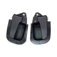1996-2002 BMW Z3 Interior Door Handle Front Right/Left Black Set, 51-22-1-960-829, 51-22-2-261-150, F014, OEM, 1996, 1997, 1998, 1999, 2000, 2001, 2002