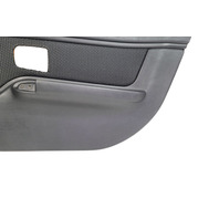 1996-2002 Front Right/Left Door Panel Trim, Black Set, 51-41-8-398-591, 51-41-8-398-592, F014, OEM, 1996, 1997, 1998, 1999, 2000, 2001, 2002