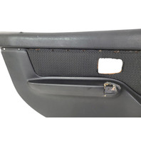 1996-2002 Front Right/Left Door Panel Trim, Black Set, 51-41-8-398-591, 51-41-8-398-592, F014, OEM, 1996, 1997, 1998, 1999, 2000, 2001, 2002