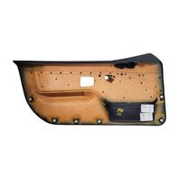 1996-2002 Front Right/Left Door Panel Trim, Black Set, 51-41-8-398-591, 51-41-8-398-592, F014, OEM, 1996, 1997, 1998, 1999, 2000, 2001, 2002