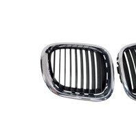 1996-2002 BMW Z3 Front Bumper Grill Grille Right/Left Set, 51-13-8-412-950, F014, OEM, 1996, 1997, 1998, 1999, 2000, 2001, 2002