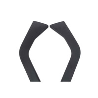 1996-2002 BMW Z3 Center Console Right/Left Side Panel Trim Gray, 51-16-8-397-525, F014, OEM, 1996, 1997, 1998, 1999, 2000, 2001, 2002