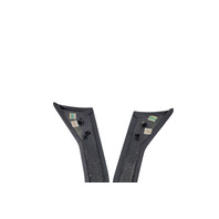 1996-2002 BMW Z3 Center Console Right/Left Side Panel Trim Gray, 51-16-8-397-525, F014, OEM, 1996, 1997, 1998, 1999, 2000, 2001, 2002