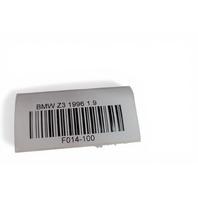 1996-2002 BMW Z3 Headlight Lamp Body Front Left/Driver Side 63-12-8-389-517, F014, OEM, 1996, 1997, 1998, 1999, 2000, 2001, 2002