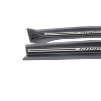 1996-2002 BMW Z3 Front Right/Left Door Sill Entry Cover Chrome Set,  51-47-8-399-664, F014, OEM, 1996, 1997, 1998, 1999, 2000, 2001, 2002