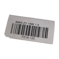 1996-2002 BMW Z3 Front Right/Left Door Sill Entry Cover Chrome Set,  51-47-8-399-664, F014, OEM, 1996, 1997, 1998, 1999, 2000, 2001, 2002