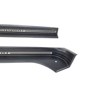 1996-2002 BMW Z3 Front Right/Left Door Sill Entry Cover Chrome Set,  51-47-8-399-664, F014, OEM, 1996, 1997, 1998, 1999, 2000, 2001, 2002