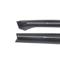 1996-2002 BMW Z3 Front Right/Left Door Sill Entry Cover Chrome Set,  51-47-8-399-664, F014, OEM, 1996, 1997, 1998, 1999, 2000, 2001, 2002