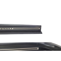 1996-2002 BMW Z3 Front Right/Left Door Sill Entry Cover Chrome Set,  51-47-8-399-664, F014, OEM, 1996, 1997, 1998, 1999, 2000, 2001, 2002