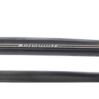 1996-2002 BMW Z3 Front Right/Left Door Sill Entry Cover Chrome Set,  51-47-8-399-664, F014, OEM, 1996, 1997, 1998, 1999, 2000, 2001, 2002