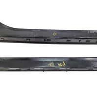 1996-2002 BMW Z3 Front Right/Left Door Sill Entry Cover Chrome Set,  51-47-8-399-664, F014, OEM, 1996, 1997, 1998, 1999, 2000, 2001, 2002