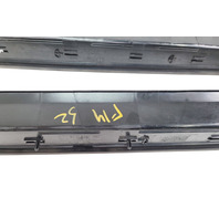 1996-2002 BMW Z3 Front Right/Left Door Sill Entry Cover Chrome Set,  51-47-8-399-664, F014, OEM, 1996, 1997, 1998, 1999, 2000, 2001, 2002