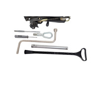 1996-2002 BMW Z3 Rear Trunk Emergency Spare Tool Kit Tray Set(7), 71-12-1-093-476, F014, OEM, 1996, 1997, 1998, 1999, 2000, 2001, 2002