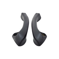 1996-2002 BMW Z3 Interior Door Pull Handle Front Right/Left Black Set, 51-41-8-398-734, 51-41-8-398-733, F014, OEM, 1996, 1997, 1998, 1999, 2000, 2001, 2002