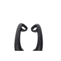 1996-2002 BMW Z3 Interior Door Pull Handle Front Right/Left Black Set, 51-41-8-398-734, 51-41-8-398-733, F014, OEM, 1996, 1997, 1998, 1999, 2000, 2001, 2002
