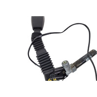 1996-2000 BMW Z3 Seat Belt Buckle Front Left Graphite Black, 72-11-8-261-651, F014, OEM, 1996, 1997, 1998, 1999, 2000